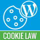 Cookie law notification consent required by the law of European Union wordpress plugin