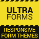 Multipurpose responsive form templates